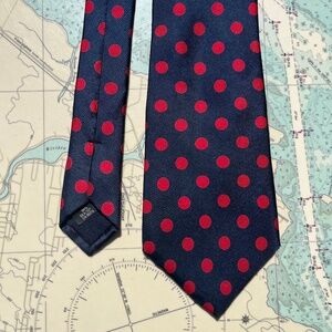 Vintage Eaton's Preppy Polka Dot Tie